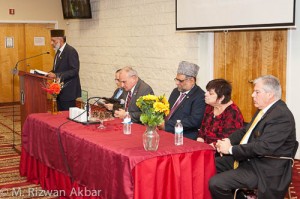 Mayor Owen Henry participating at Thanks giving program at Old Bridge Mosque